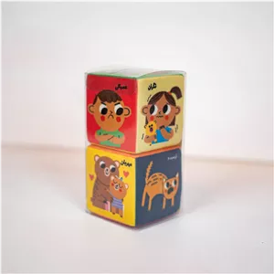 مکعب پارچه ای احساسات کودک  کد 7723110