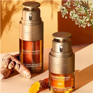 پک جوانساز دابل سرم صورت و دور چشم کلارنس CLARINS