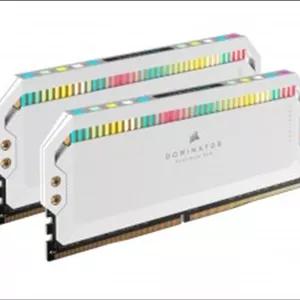 رم دسکتاپ استوک DDR5 دو کاناله DOMINATOR  PLATINUM RGB 32GB 2x16GB DDR5 DRAM 5600MT/s CL36 White
