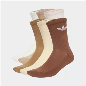 جوراب زنانه و بچگانه آدیداس مدل Trefoil Cushion Crew Socks 6 Pairs