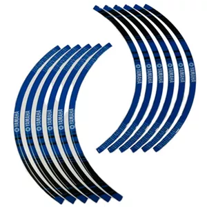 برچسب دور رینگ موتور سیکلت مدل یاماها بسته 12 عددی