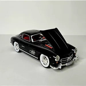 ماکت فلزی بنز کلاسیک SL300 چراغ‌دار دودزا