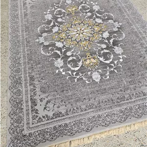 فرش اقتصادی ضخیم طرح 700 شکوفه نقره ارسال ایگان کل ایران