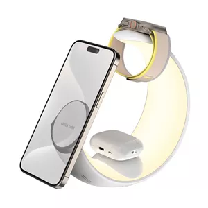 شارژر بی سیم گرین لاین مدل Moon Charge 4in1