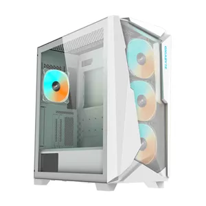 کیس کامپیوتر گیگابایت مدل C301 GLASS WHITE V2