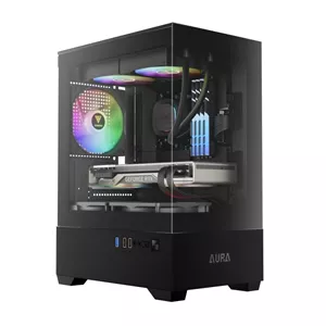 کیس کامپیوتر گیم دیاس مدل AURA GC9M BK