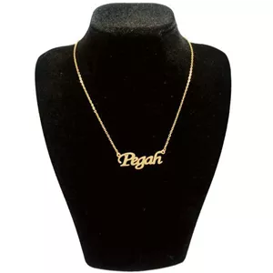گردنبند طلا 18 عیار زنانه شمیم گلد گالری طرح پگاه کد UN0023 