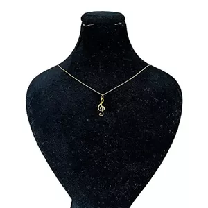 گردنبند طلا 18 عیار زنانه شمیم گلد گالری کد 62-002 