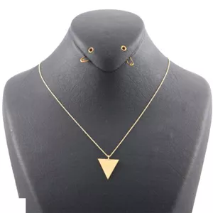 گردنبند طلا 18 عیار شمیم گلد گالری مدل SN0014 