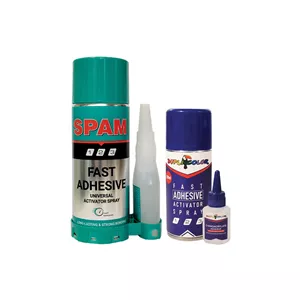 اسپری چسب 123 اسپم مدل s2 حجم 400 میلی لیتر مجموعه 2 عددی