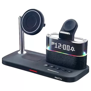 شارژر بیسیم 15 وات 3 پورت مک کوی مدل ST-01