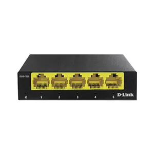 سوییچ دسکتاپ 5 پورت گیگابیتی دی-لینک مدل DGS-F105