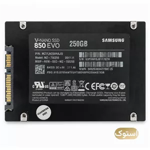 هارد استوک اس اس دی اینترنال 2.5 اینچ سامسونگ مدل EVO 850 ظرفیت 250GB - مشکی