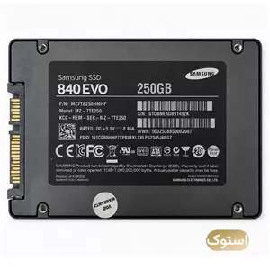 هارد استوک اس اس دی اینترنال 2.5 اینچ سامسونگ مدل EVO 840 ظرفیت 250GB - خاکستری