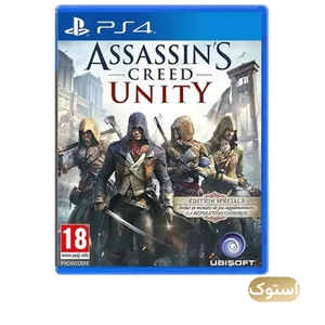 بازی استوک ASSASSIN'S CREED UNITY مناسب برای PS4