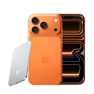 گوشی موبایل اپل iPhone 17 Pro Max ZA/A ظرفیت 256 گیگابایت رم 12 گیگابایت - Not Active رجیستر شده به همراه پاوربانک بی سیم شیائومی مدل UltraThin MDY-20-EB ظرفیت 5000 میلی آمپر