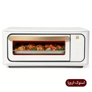 آون توستر استوک اروپا بیوتیفول مدل Digital Air Fry Toaster Oven به همراه ترانس 2000 وات - سفید