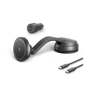 پایه نگهدارنده گوشی موبایل انکر مدل Anker 613 Magnetic Wireless Charger B2930