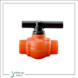 شیر توپی دو سر دنده بیرون ۲ اینچ پارس خاور