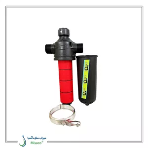 فیلتر دیسکی اتوماتیک 3 اینچ ایریتن کلمپ استیل