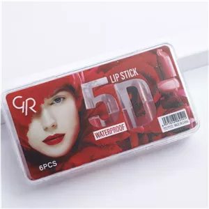 رژلب جامد مات 5D مارک گلدن رز 6 عددی 91778