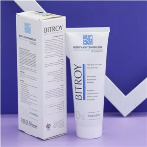 عمده فروشی ژل روشن کننده بدن بیتروی BODY LIGHTENING GEL BITROY حجم 75 میل 92203