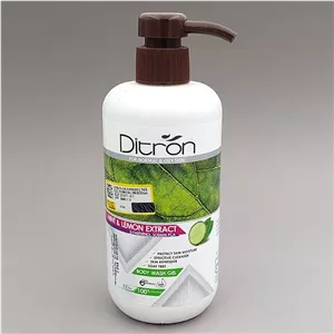 شامپو ژل بدن دیترون حاوی عصاره نعناع و خیار 500 میل 92033