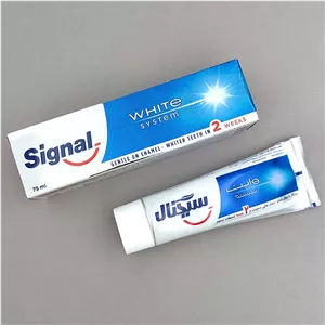 عمده فروشی خمیردندان سفید کننده Signal حجم 75 میل 92690
