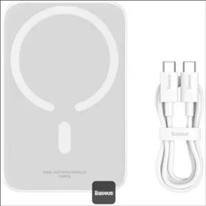 پاوربانک بی سیم 6000 میلی آمپر20W باسئوس مدل P10059002223-00 PPCXM06A