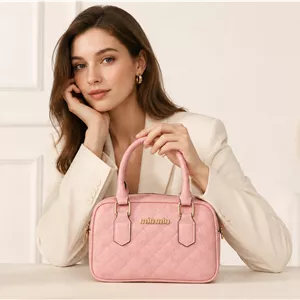 خرید کیف مینی صورتی مدل Miu Miu