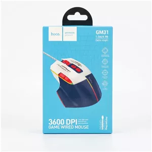ماوس گیمینگ هوکو مدل GM31 سیم دار