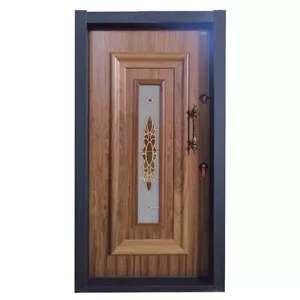 درب ضد سرقت رویه گردو ونوس گلاس