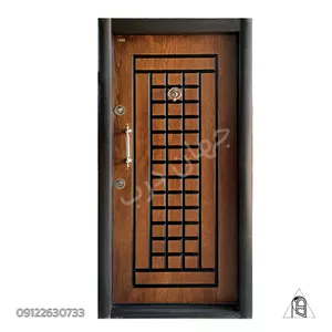 درب ضد سرقت رویه راش cnc طرح کنت