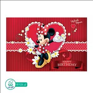 بنر تم تولد آقای چاپ طرح میکی موس کد B1123