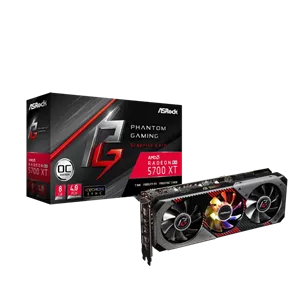 کارت گرافیک  ازراک Radeon RX 5700 XT Phantom Gaming D 8G OC