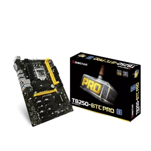 مادربرد بایوستار TB250-BTC Pro DDR4