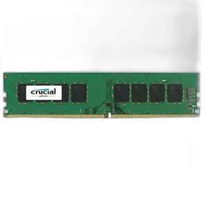 رم دسکتاپ CT4G4DFS824Aکروشیال مدل  RAM CRUCIAL CL17 DDR4 4GB 2400Mhz