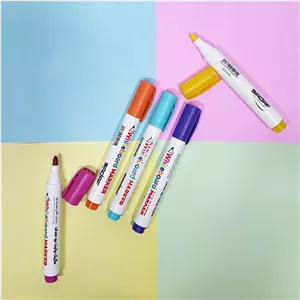 ماژیک چند رنگ وایت برد صدف visa stationery نوک گرد 0.5 میلی‌متری