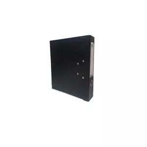 زونکن کتان مشکی A4 ای گلد لبه فلزی دوحلقه 500 برگ