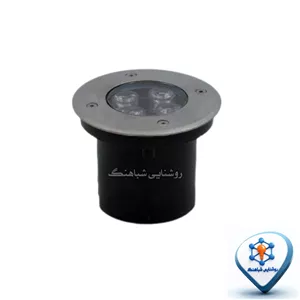 چراغ دفنی 4وات گرد