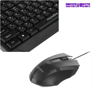 کیبورد و ماوس سیمی میکروفایر MICROFIRE CMW-100