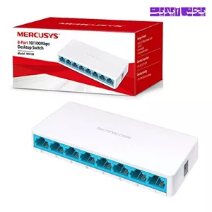 سوئیچ 8 پورت مرکوسیس مدل MERCUSYS 8-Port 10/100Mbps MS 108