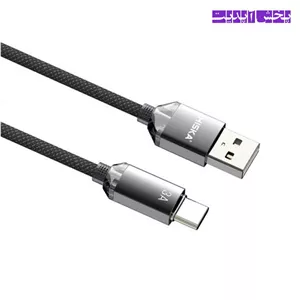 کابل شارژر تایپ سی هیسکا مدل HISKA LX-801AC 3A