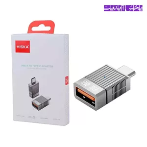 تبدیل USB به تایپ سی هیسکا HISKA H6