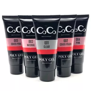 پلی ژل کوکو Coco در 6 رنگ پرفروش