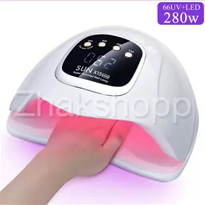 دستگاه یووی سان مدل x15 max دارای 66 Led با قدرت ۲۸۰ وات