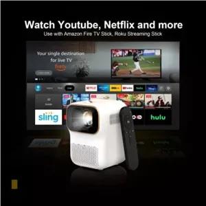 مینی ویدیو پروژکتور وایفای دار برند WEWATCH مدل V30 SE|قابل حمل، کیفیت تصویر Native 1080P