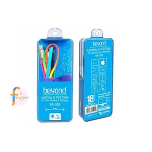 کابل آیفون بیاند (Beyond) مدل BA-500 | نور LED، کیفیت و دوام بالا