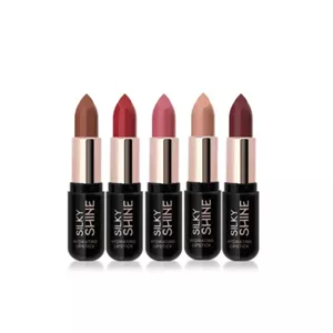 رژ لب مرطوب‌کننده و براق گلدن رز مدل Silky Shine