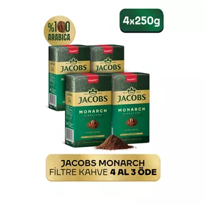 قهوه فیلتر مونارک جاکوبز ۴ عدد بسته ۲۵۰ گرمی